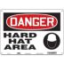 Danger: Hard Hat Area Signs