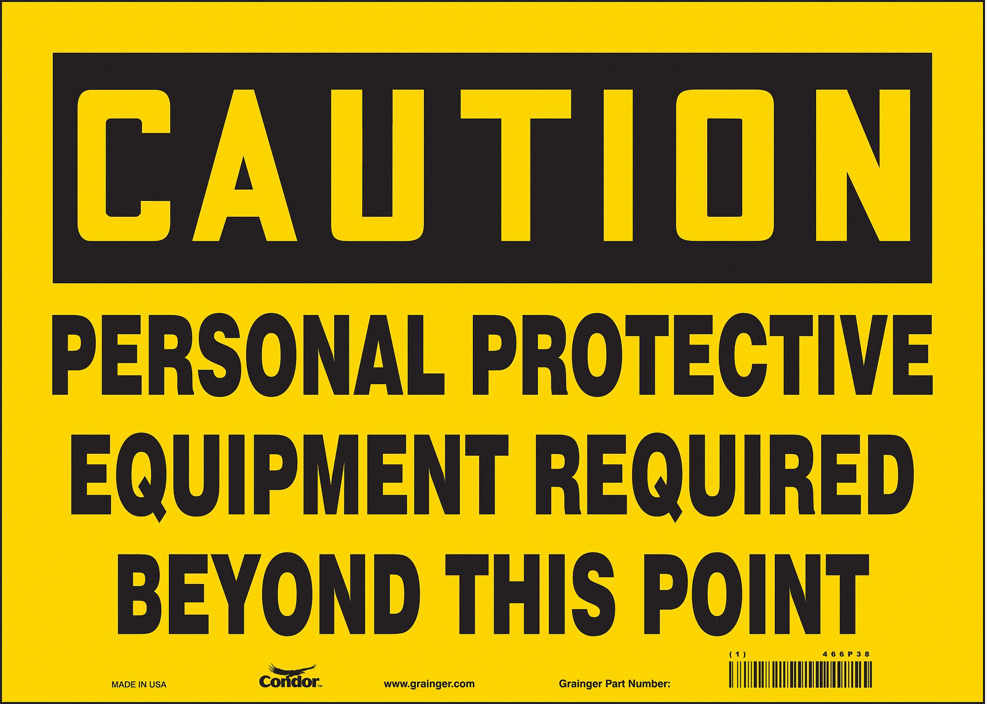 PANNEAU SECURITE,10PO X 14PO,VINYLE