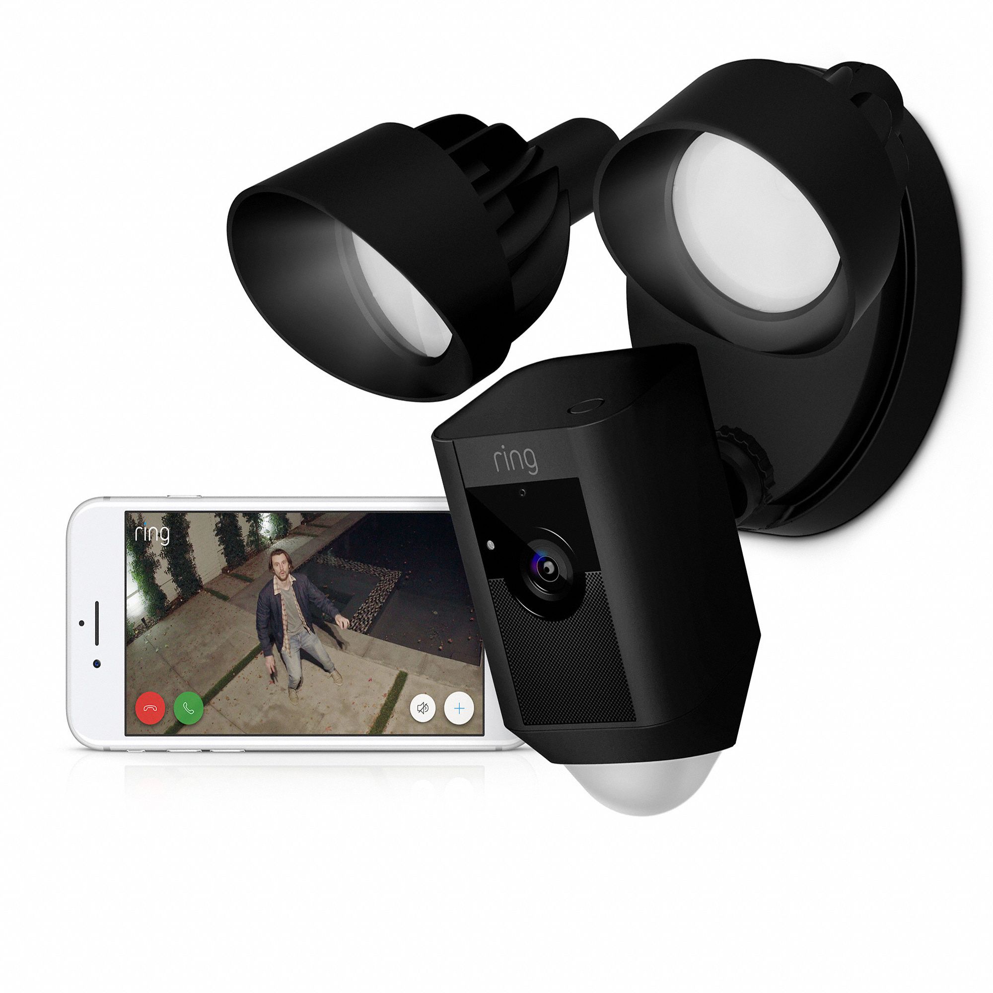 Ring wireless camera outdoor 1080p black body 466t31 8sf1p7 ben0
