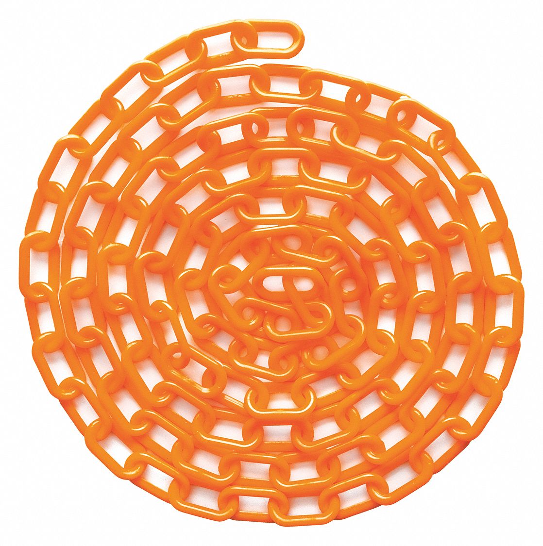Tensabarrier orange unfinished plastic chain 467d98 chain 974 30 