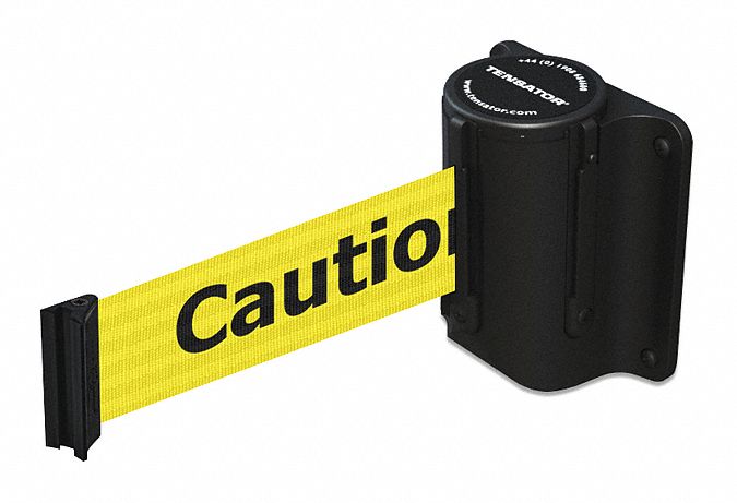 Retractable Belt Barrier, Belt 13 ft. L