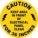 ANTI-SLIP FLOOR SIGN, VINYL, ADHESIVE MOUNT, 17X17 IN, 0.012 IN THICK, KEEP AREA IN FRONT OF ELECTRICAL PANEL CLEAR