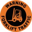 Warning Forklift Traffic Floor Signs