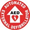 AED Floor Signs