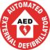 AED Floor Signs