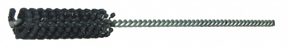 Flexible Cylinder Hone: For 1/2 in Bore, 2 1/2 in Hone Lg, Silicon Carbide, 180 Grit