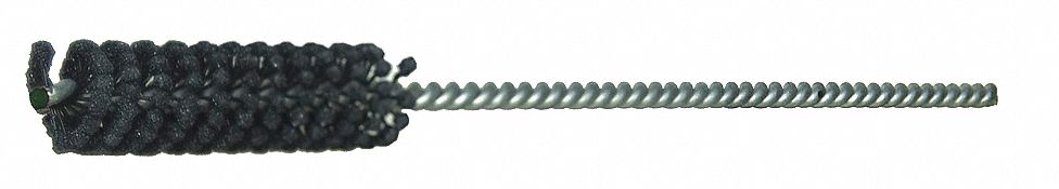 Flexible Cylinder Hone: For 14 mm Bore, 2 1/2 in Hone Lg, Silicon Carbide, 120 Grit, 0.197 in