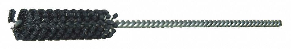 Flexible Cylinder Hone: For 14 mm Bore, 2 1/2 in Hone Lg, Silicon Carbide, 320 Grit, 0.197 in