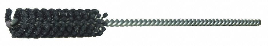 Flexible Cylinder Hone: For 3/4 in Bore, 2 1/2 in Hone Lg, Silicon Carbide, 180 Grit