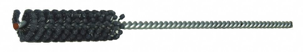 Flexible Cylinder Hone: For 3/4 in Bore, 2 1/2 in Hone Lg, Silicon Carbide, 240 Grit