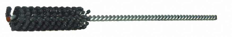 Flexible Cylinder Hone: For 20 mm Bore, 2 1/2 in Hone Lg, Silicon Carbide, 240 Grit, 0.197 in