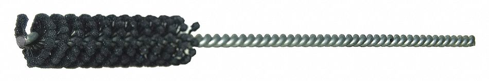 Flexible Cylinder Hone: For 7/8 in Bore, 2 1/2 in Hone Lg, Silicon Carbide, 180 Grit