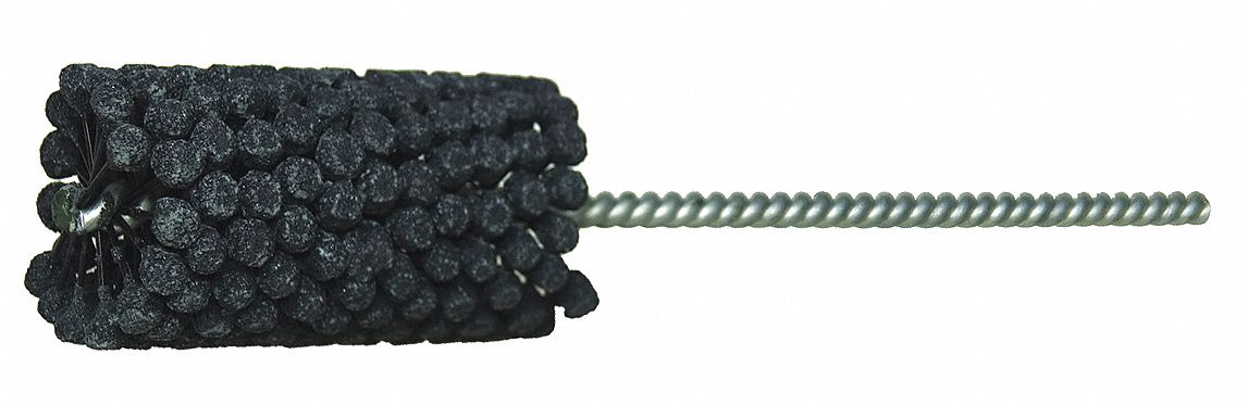 Flexible Cylinder Hone: For 1 in Bore, 3 in Hone Lg, Silicon Carbide, 120 Grit, 0.213 in