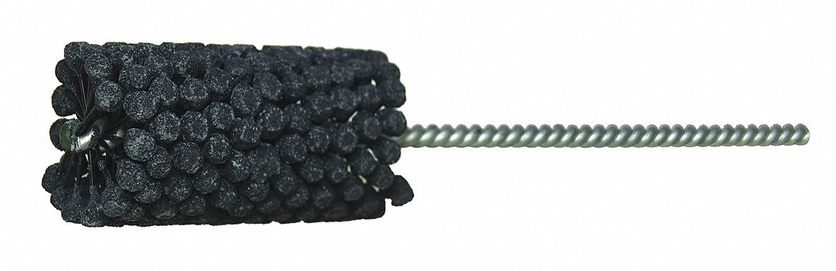 Flexible Cylinder Hone: For 1-1/8 in Bore, 3 in Hone Lg, Silicon Carbide, 120 Grit, 0.224 in