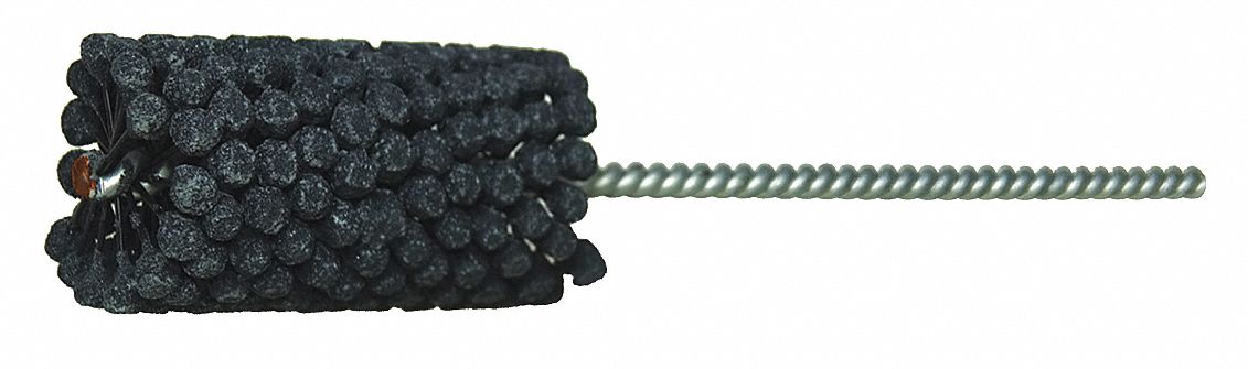 Flexible Cylinder Hone: For 1-5/8 in Bore, 3 in Hone Lg, Silicon Carbide, 240 Grit, 0.252 in