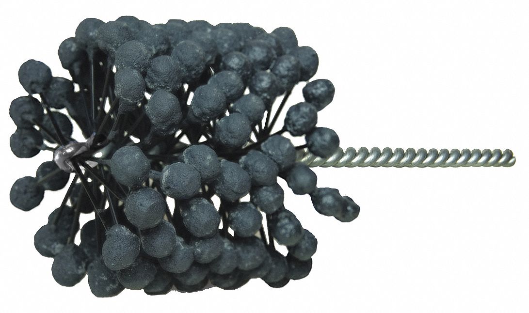 Flexible Cylinder Hone: For 2-7/8 in Bore, 3 in Hone Lg, Silicon Carbide, 180 Grit, 0.283 in