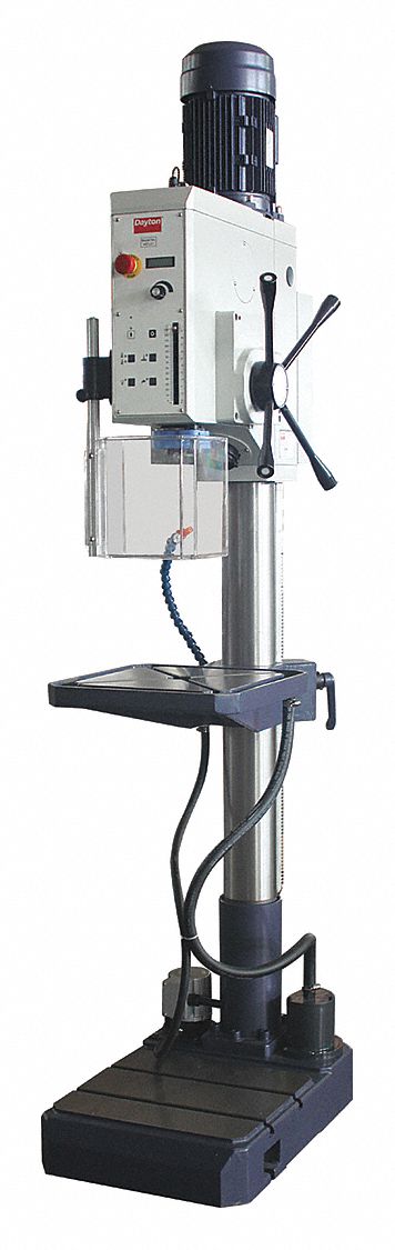 DAYTON, Geared Head, Variable, Floor Drill Press - 467L01|467L01 - Grainger