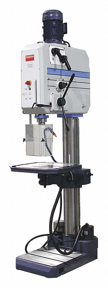 DAYTON, Geared Head, Fixed, Floor Drill Press - 467L02|467L02 - Grainger