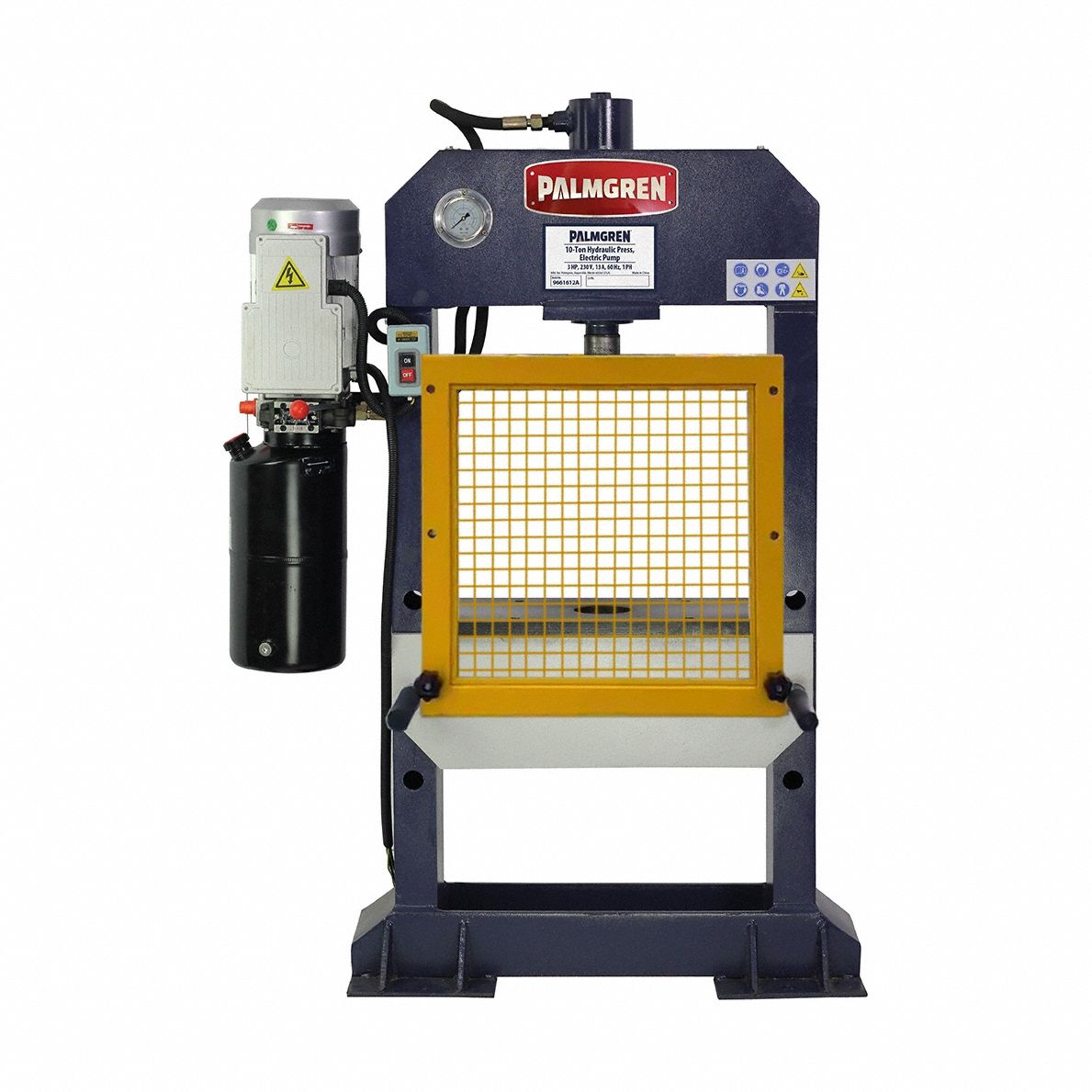 DAYTON 10 ton Electric H-Frame Hydraulic Press - 467L08