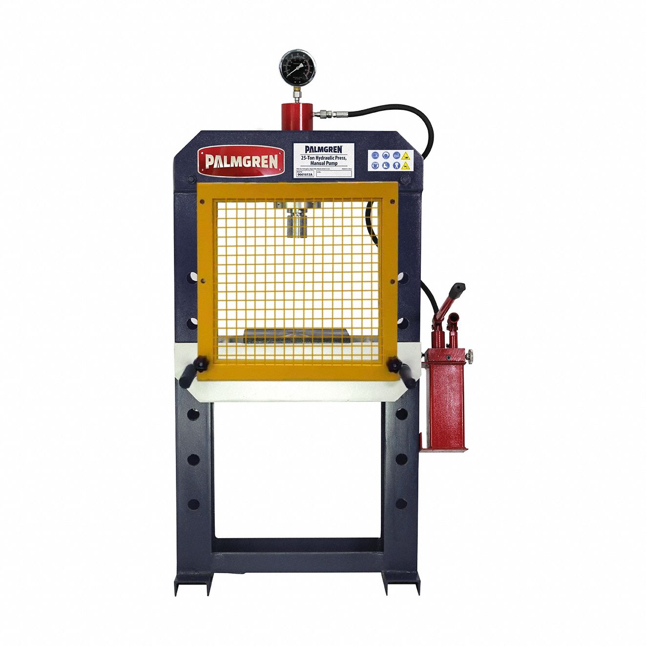 Hydraulic Press: Manual, H-Frame, 25 ton