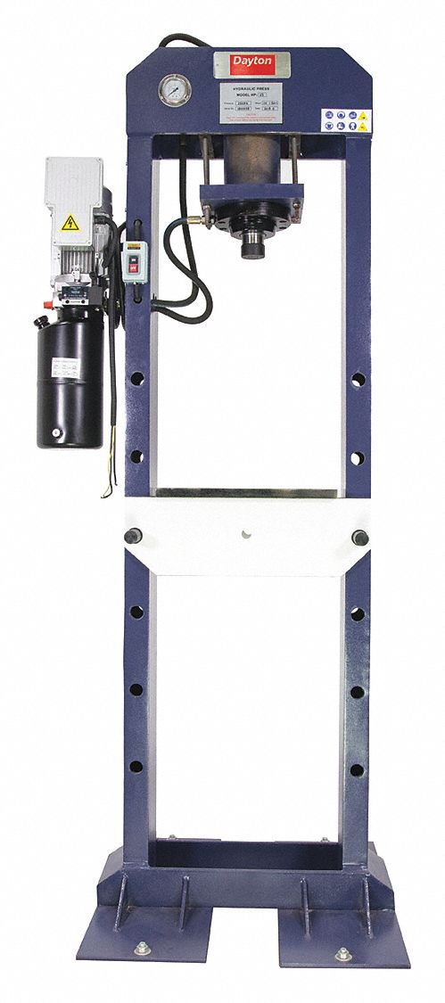 dayton-hydraulic-press-pump-type-hydraulic-electric-frame-type-h