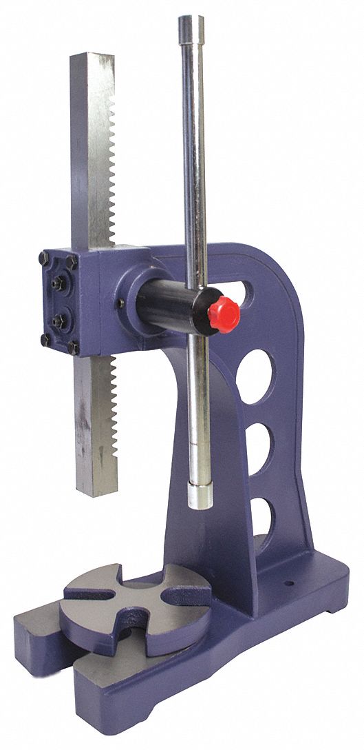 ARBOUR PRESS, 3 TONS, 11¾ IN SWING, 6¾ IN TABLE, 6¾ IN DIA, ¾ TO 1 13/16 IN SLOT W