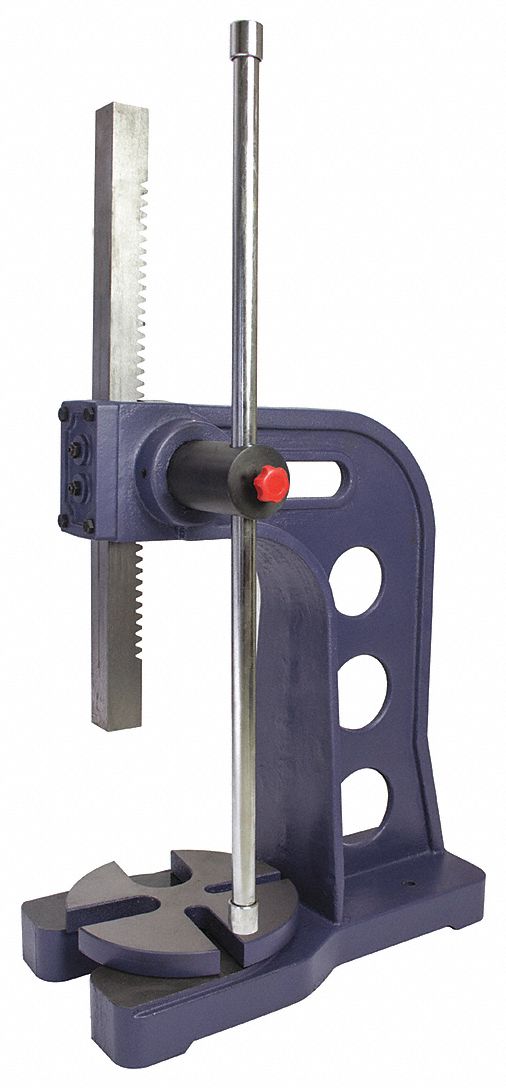 DAYTON, 4 ton Force in Tons, 16 1/2 in Swing (In.), Arbor Press ...