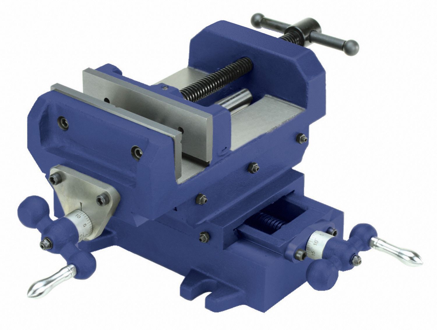 Machine Vise: 8 in Jaw Face Wd, 8 in Max Jaw Opening, 2 in Throat Dp, 7.25 in Overall Ht