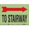 To Stairway Signs