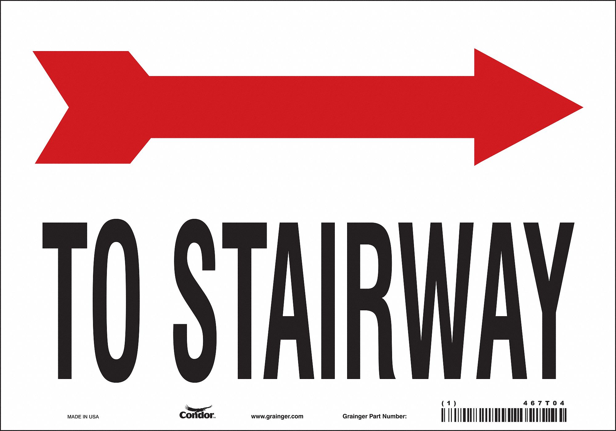 Safety Sign: Vinyl, Adhesive Sign Mounting, 7 in x 10 in Nominal Sign Size, Not Retroreflective