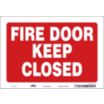 Fire Door Keep Closed Signs