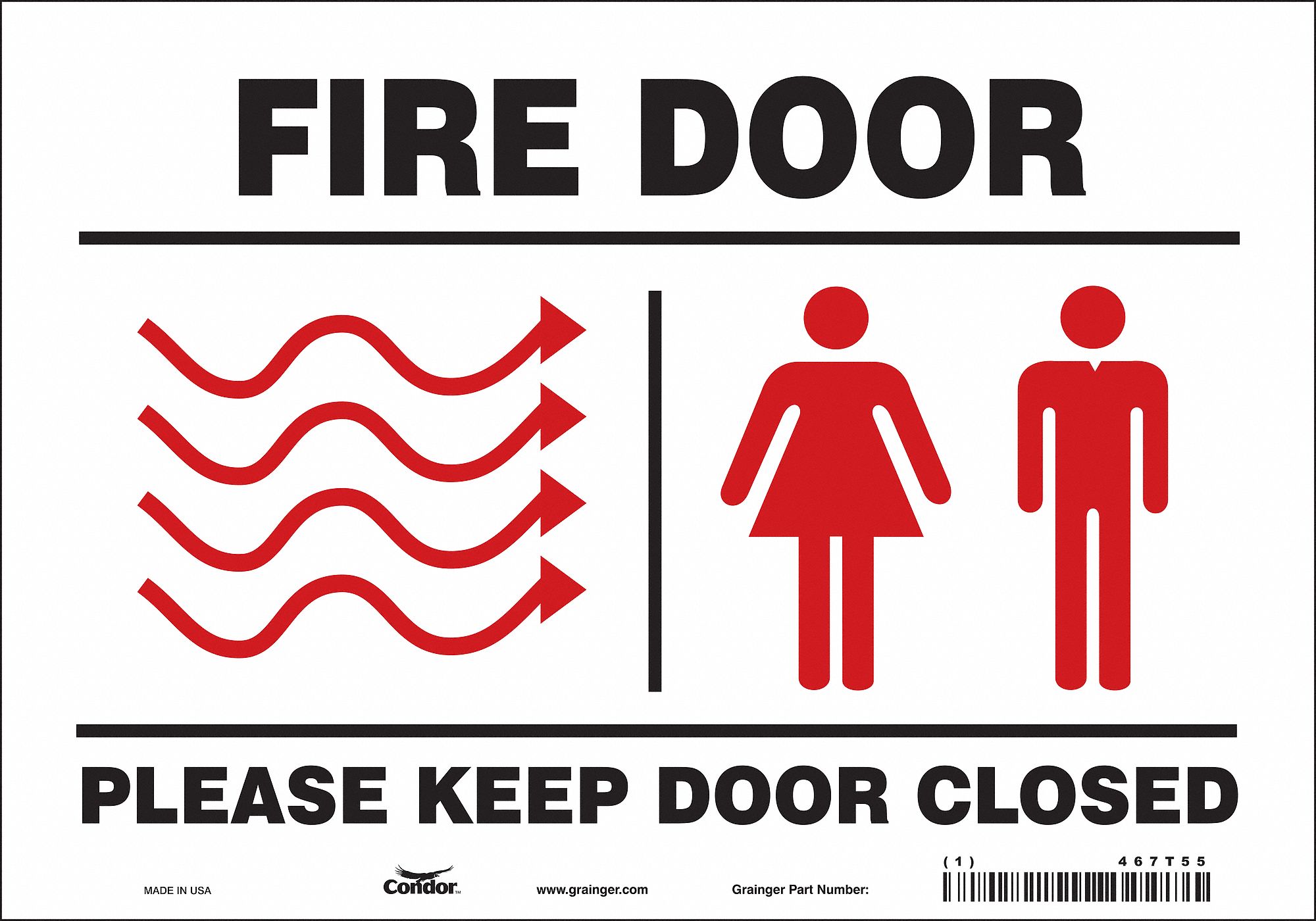 Safety Sign: Vinyl, Adhesive Sign Mounting, 7 in x 10 in Nominal Sign Size, Not Retroreflective