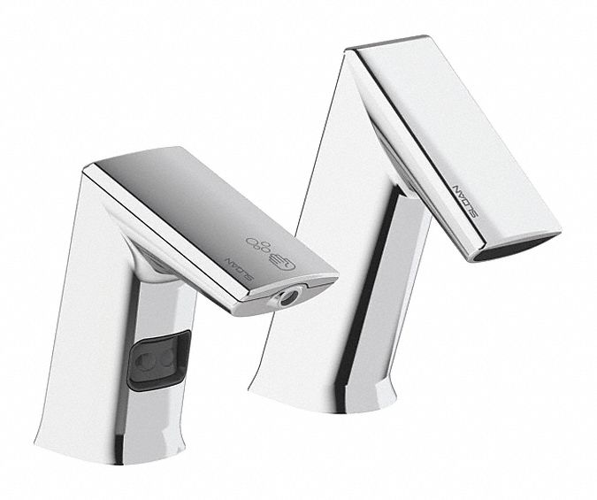 Soap Dispenser: Auto, Counter, Foam, 1, 500 mL_2, 300 mL Refill Size, Brass, Silver, ESD Series