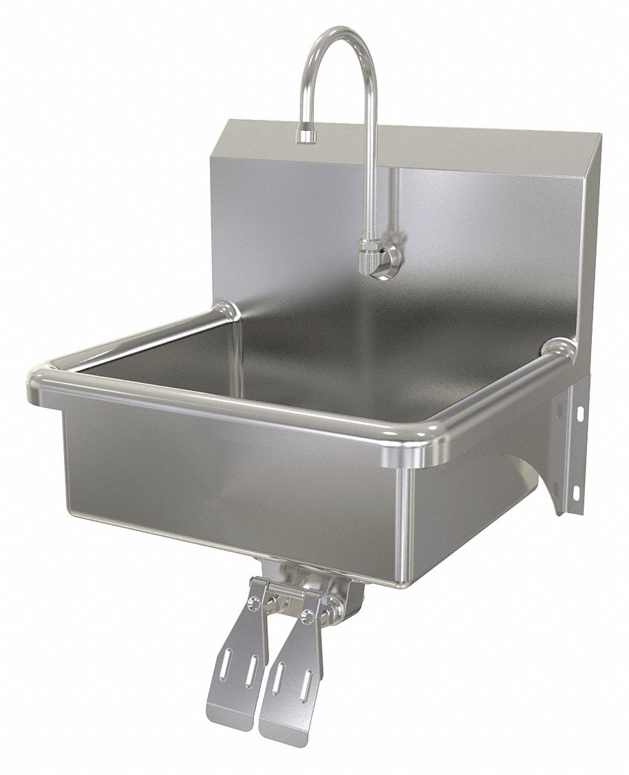 SaniLav, 0.5 gpm Flow Rate, Hand Sink 468C15705.5 Grainger