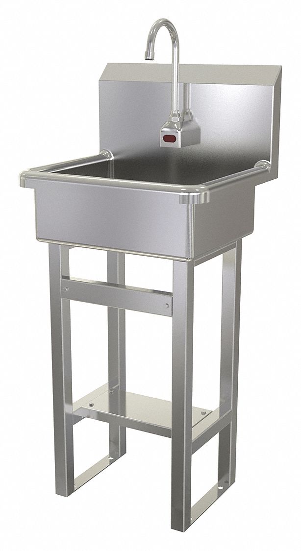 SaniLav, 2 gpm Flow Rate, Hand Free Sink 468C32725B Grainger