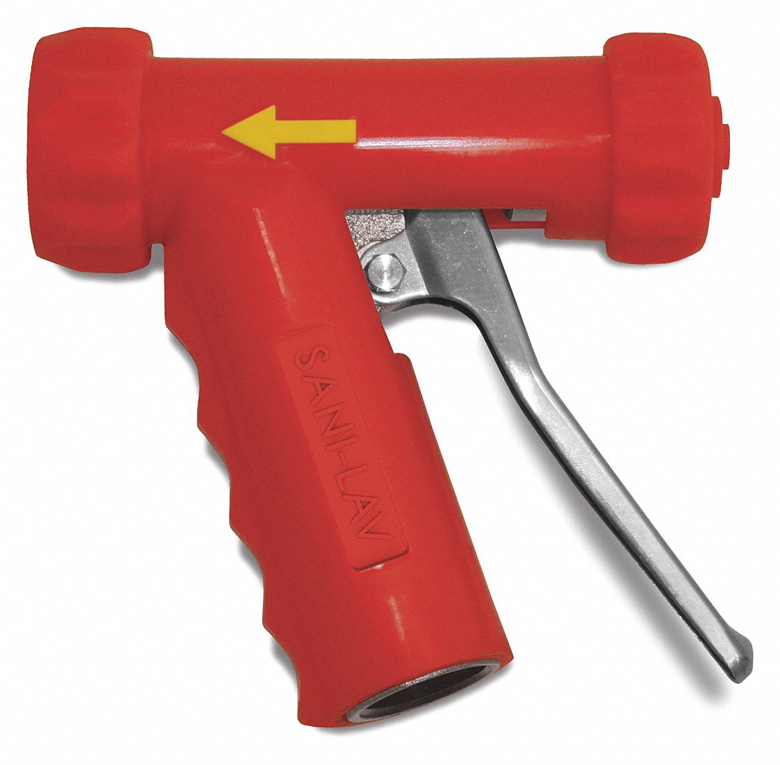 Spray Nozzle: 3/4 in Connection Size, FGHT, Brass/Stainless Steel, 5 1/4 in Overall Lg, Red