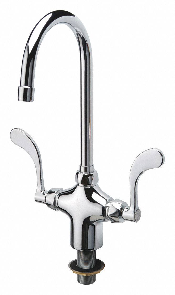 Zurn, AquaSpec, Gooseneck Laboratory Faucet 468D44Z826B4XL Grainger