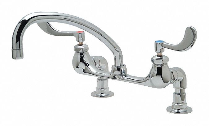 Zurn Low Arc Service Sink Faucet Wristblade Faucet Handle Type