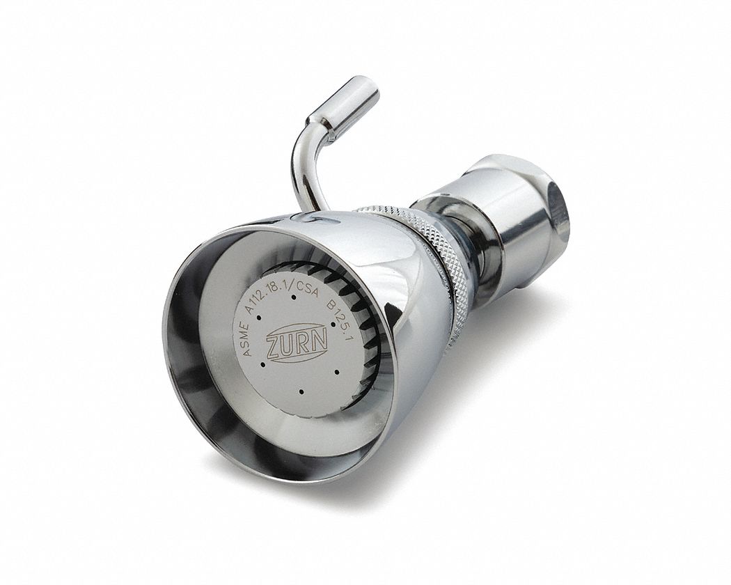 SHOWERHEAD: ZURN, TEMP GARD Z7000-S5, 1.75 GPM FIXED, CHROME FINISH