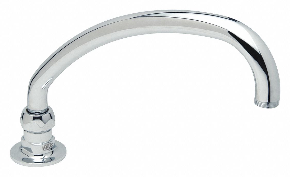 Mid Arc Faucet Spout, Fits Zurn Brand, Spout 468F21G67894 Grainger