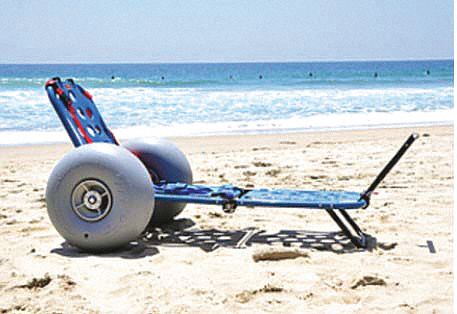 Wide Sand Tires: Black, 7 in Lg, 7 in Wd