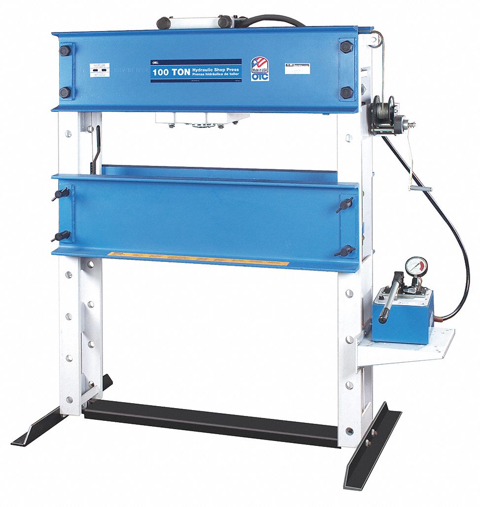 OTC, Double Acting, Steel, Hydraulic Cylinder 468L2251683A Grainger