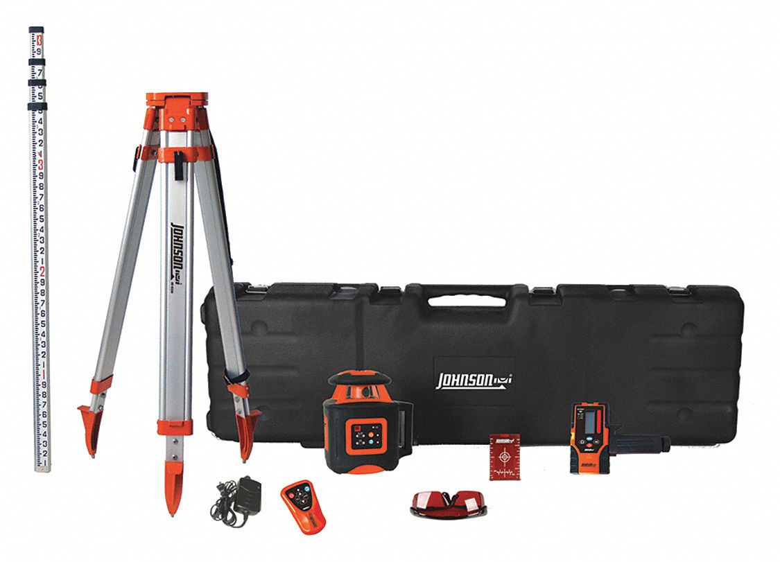 Láser Rotativo, Autonivelante Electrónico, Proyección Láser Horizontal, para uso en Exterior, Clase 3A