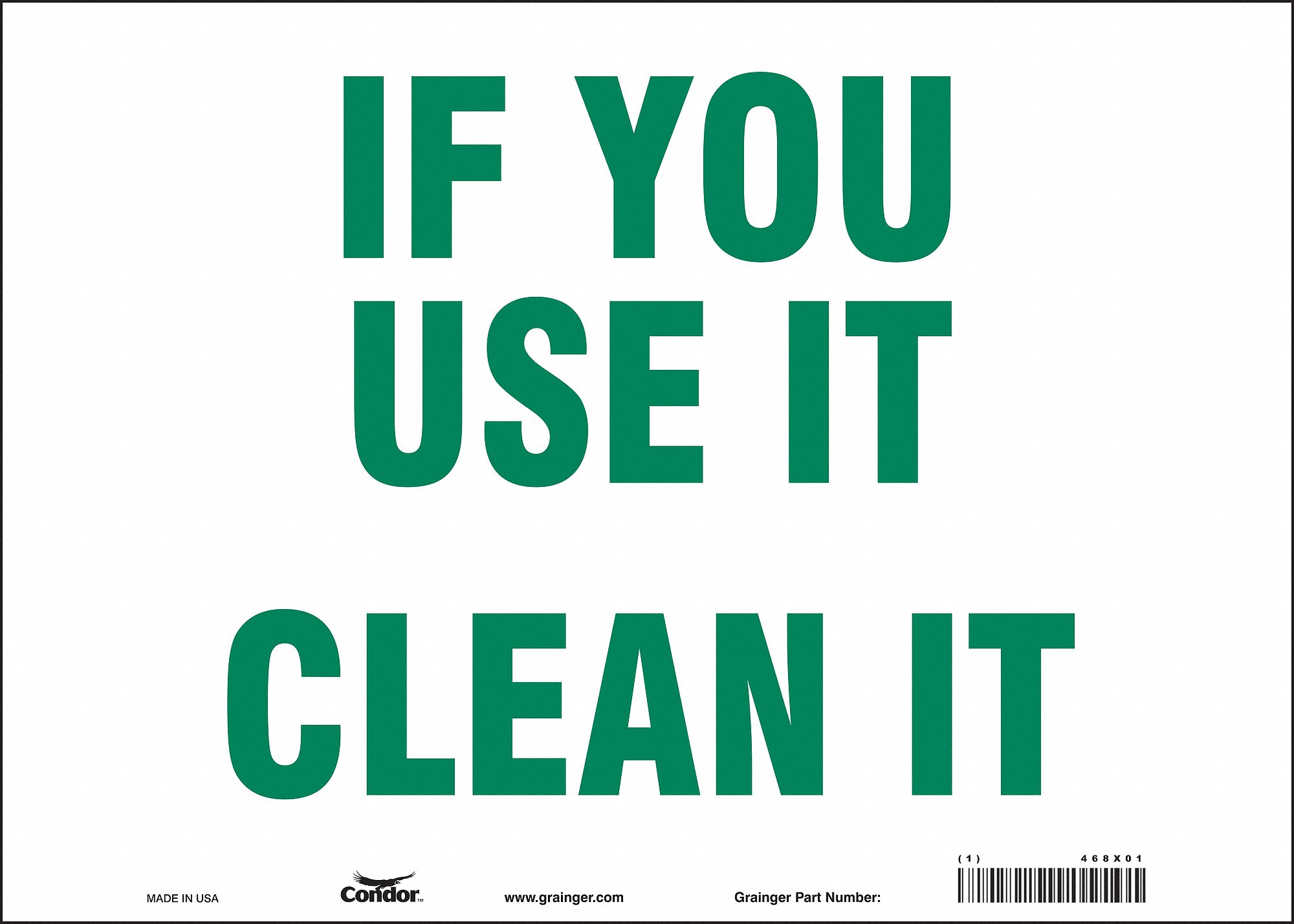 Safety Sign: Aluminum, Mounting Holes Sign Mounting, 10 in x 14 in Nominal Sign Size, 0.032 in Thick