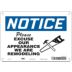 Notice: Please Excuse Our Appearance We Are Remodeling Signs