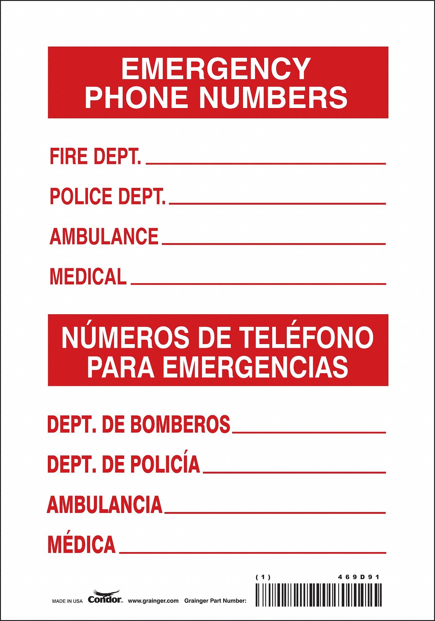 Safety Sign: Vinyl, Adhesive Sign Mounting, 10 in x 7 in Nominal Sign Size, Not Retroreflective