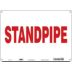 Standpipe Signs