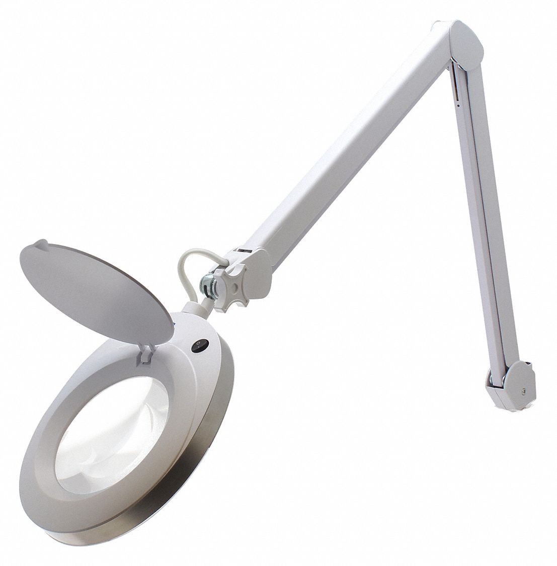 desk mount led laboratory magnifier lamp