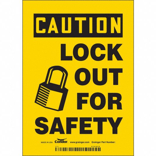 Vinyl, Adhesive Sign Mounting, Safety Sign - 469K98|469K98 - Grainger