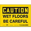 Caution: Wet Floors Be Careful Signs image